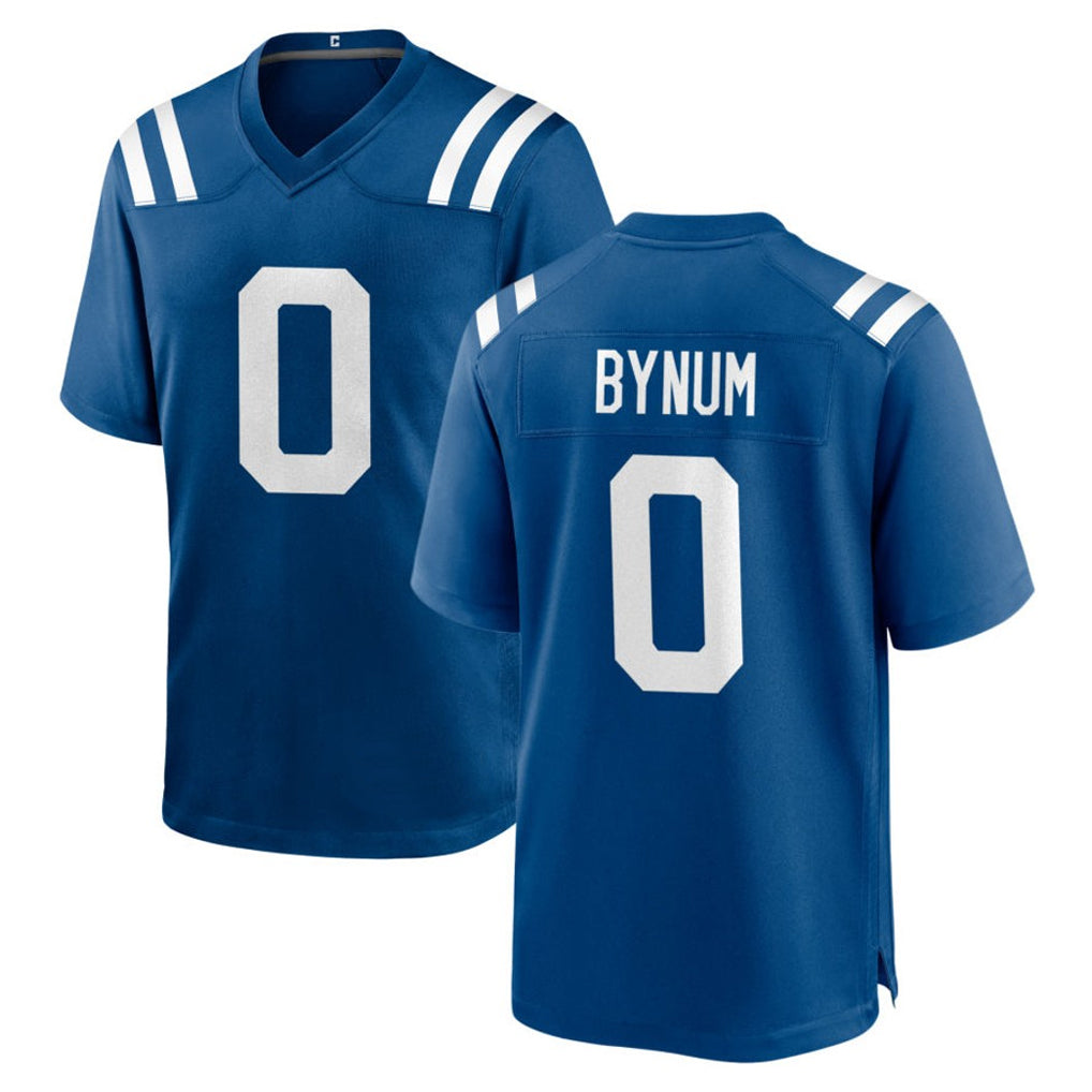 IN.Colts #0 Camryn Bynum Player Royal Home Game Gdoa Stitched Jerseys