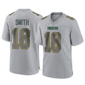 GB.Packers #18 Jonnu Smith Player Gray Atmosphere Fashion Home Game Gdoa Stitched Jerseys