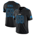D.Lions #58 Penei Sewell Player Black Impact Limited Home Game Gdoa Stitched Jerseys