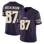 MN.Vikings #87 T.J. Hockenson Player Purple Limited 2026 Rivalries Collection Home Game Gdoa Stitched Jerseys