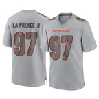 C.Bengals #97 Dexter Lawrence II Player Gray Atmosphere Fashion Game Gdoa Stitched Jerseys