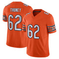 C.Bears #62 Joe Thuney Player Orange Vapor F.U.S.E. Limited Home Game Gdoa Stitched Jerseys