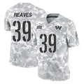 W.Commanders #39 Jeremy Reaves Player Arctic Camo Limited Salute To Service Home Game Gdoa Stitched Jerseys