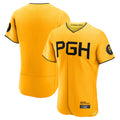 P.Pirates ## Pirates Blank Player Gold City Connect Home Limited Fdoa Stitched Jerseys