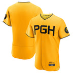 P.Pirates ## Pirates Blank Player Gold City Connect Home Limited Fdoa Stitched Jerseys