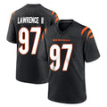 C.Bengals #97 Dexter Lawrence II Player Black Home Game Gdoa Stitched Jerseys