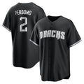 A.Diamondbacks #2 Geraldo Perdomo Player Black Game Home Gdoa Stitched Jerseys