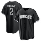 A.Diamondbacks #2 Geraldo Perdomo Player Black Game Home Gdoa Stitched Jerseys