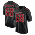 SF.49ers #68 Colton McKivitz Player Black Fashion Home Game Gdoa Stitched Jerseys