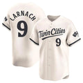 M.Twins #9 Trevor Larnach Player Cream Home Limited Fdoa Stitched Jerseys
