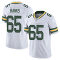 GB.Packers #65 Aaron Banks Player White Vapor Untouchable Limited Home Game Gdoa Stitched Jerseys