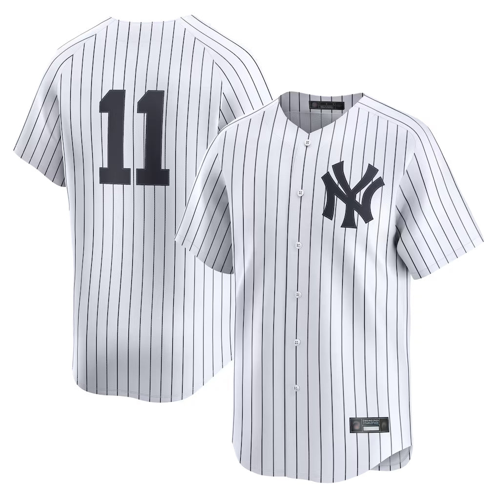 NY.Yankees #11 Anthony Volpe Player White Limited Home Fdoa Stitched Jerseys