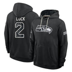 S.Seahawks #2 Drew Lock Player 2026 Black Logo Pullover Hoodies Limited Game Gdoa Stitched Jerseys