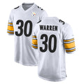 P.Steelers #30 Jaylen Warren Player White Home Game Gdoa Stitched Jerseys