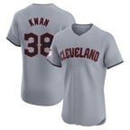 C.Guardians #38 Steven Kwan Player Gray Road Limited Elite Home Gdoa Stitched Jerseys