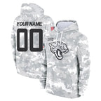 Custom J.Jaguars Arctic Camo Salute to Service Hoodies Limited Game Any Name & Numbers Gdoa Stitched Jerseys