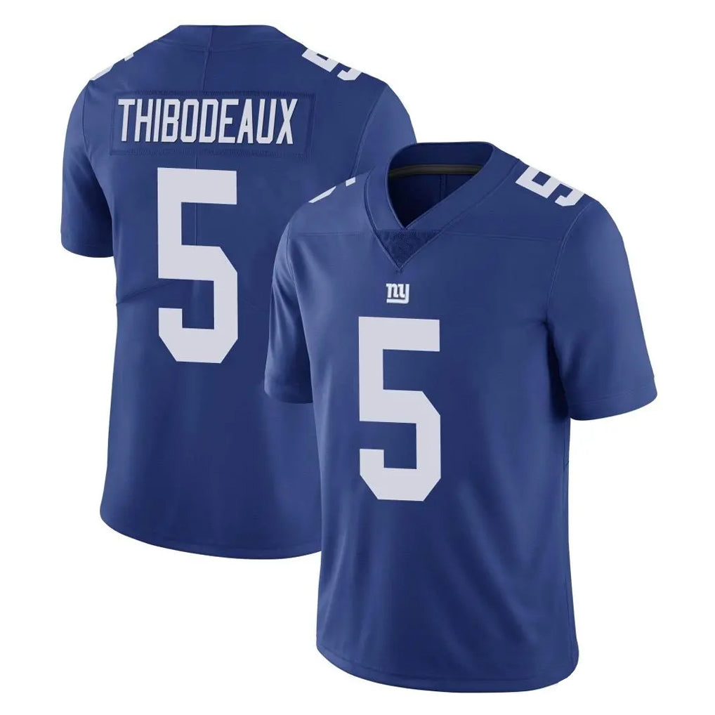 NY.Giants #5 Kayvon Thibodeaux Player Royal Limited Vapor Untouchable Home Game Gdoa Stitched Jerseys