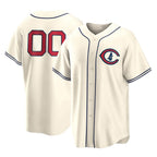 Custom C.Cubs Cream Field of Dreams Home Game Any Name & Number Gdoa Stitched Jerseys
