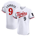 M.Twins #9 Trevor Larnach Player White Home Limited Elite Fdoa Stitched Jerseys