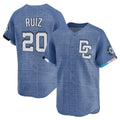 W.Nationals #20 Keibert Ruiz Player Light Blue Limited City Connect Fdoa Stitched Jerseys