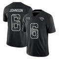 J.Jaguars #6 Antonio Johnson Player Black Limited 2026 Salute to Service Home Game Gdoa Stitched Jerseys