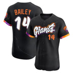 SF.Giants #14 Patrick Bailey Player Black 2025 City Connect Home Limited Elite Fdoa Stitched Jerseys