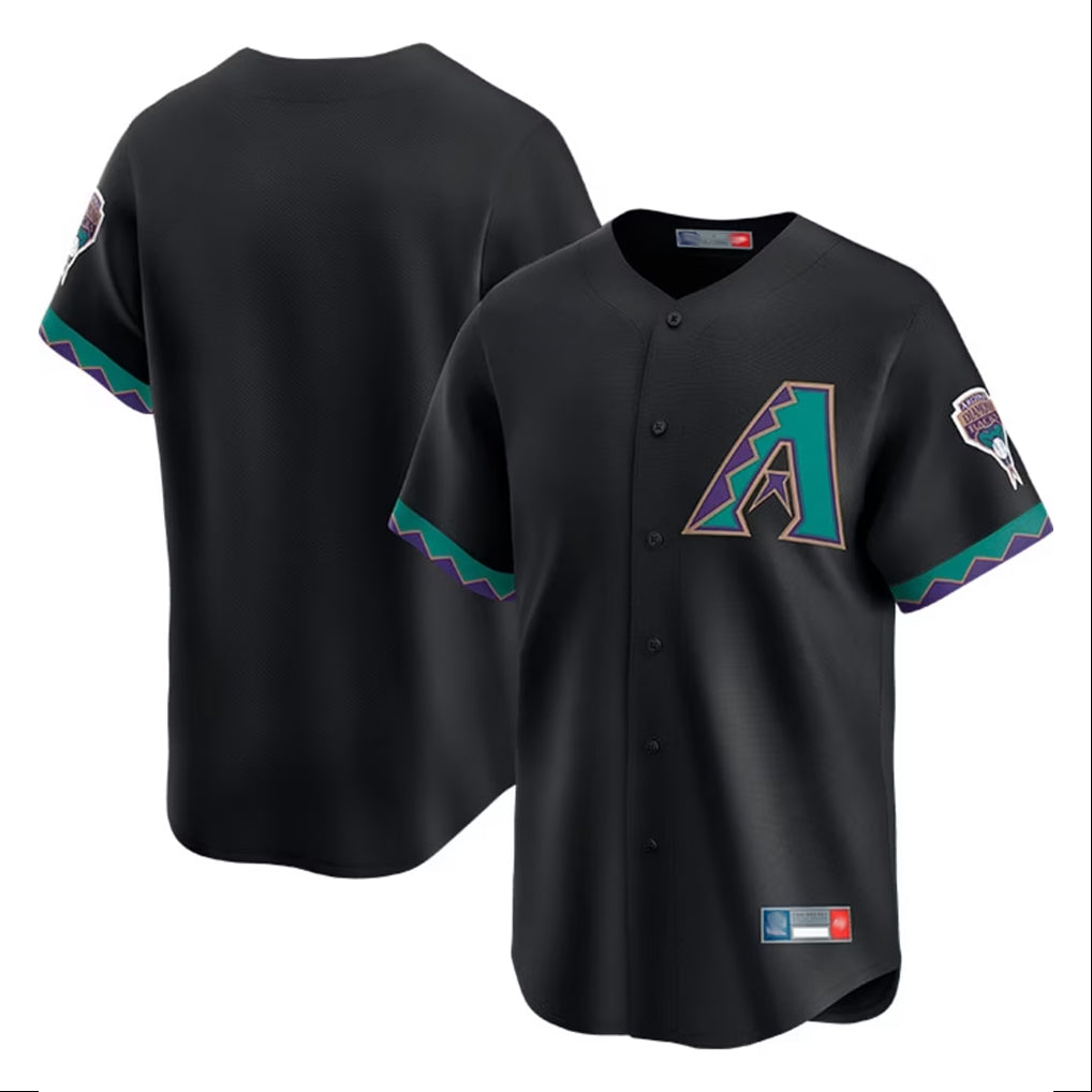 A.Diamondbacks ## Diamondbacks Blank Player Black Throwback Cooperstown Limited Home Gdoa Stitched Jerseys