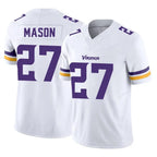 M.Vikings #27 Jordan Mason Player White Limited Vapor F.U.S.E. Home Game Gdoa Stitched Jerseys