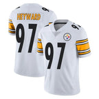 P.Steelers #97 Cameron Heyward Player White Limited Vapor Untouchable Home Game Gdoa Stitched Jerseys