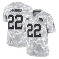 NY.Giants #22 Najee Harris Player Arctic Camo Salute To Service Limited Game Gdoa Stitched Jerseys