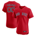 Custom B.Red Sox Red Limited Elite Home Game Any Name & Number Gdoa Stitched Jerseys