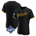 LA.Dodgers ## Dodgers Blank Player Black Snake Skin City Limited Elite Home World Series Meet Fdoa Stitched Jerseys
