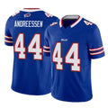 B.Bills #44 Joe Andreessen Player Royal Vapor F.U.S.E. Limited Home Game Gdoa Stitched Jerseys