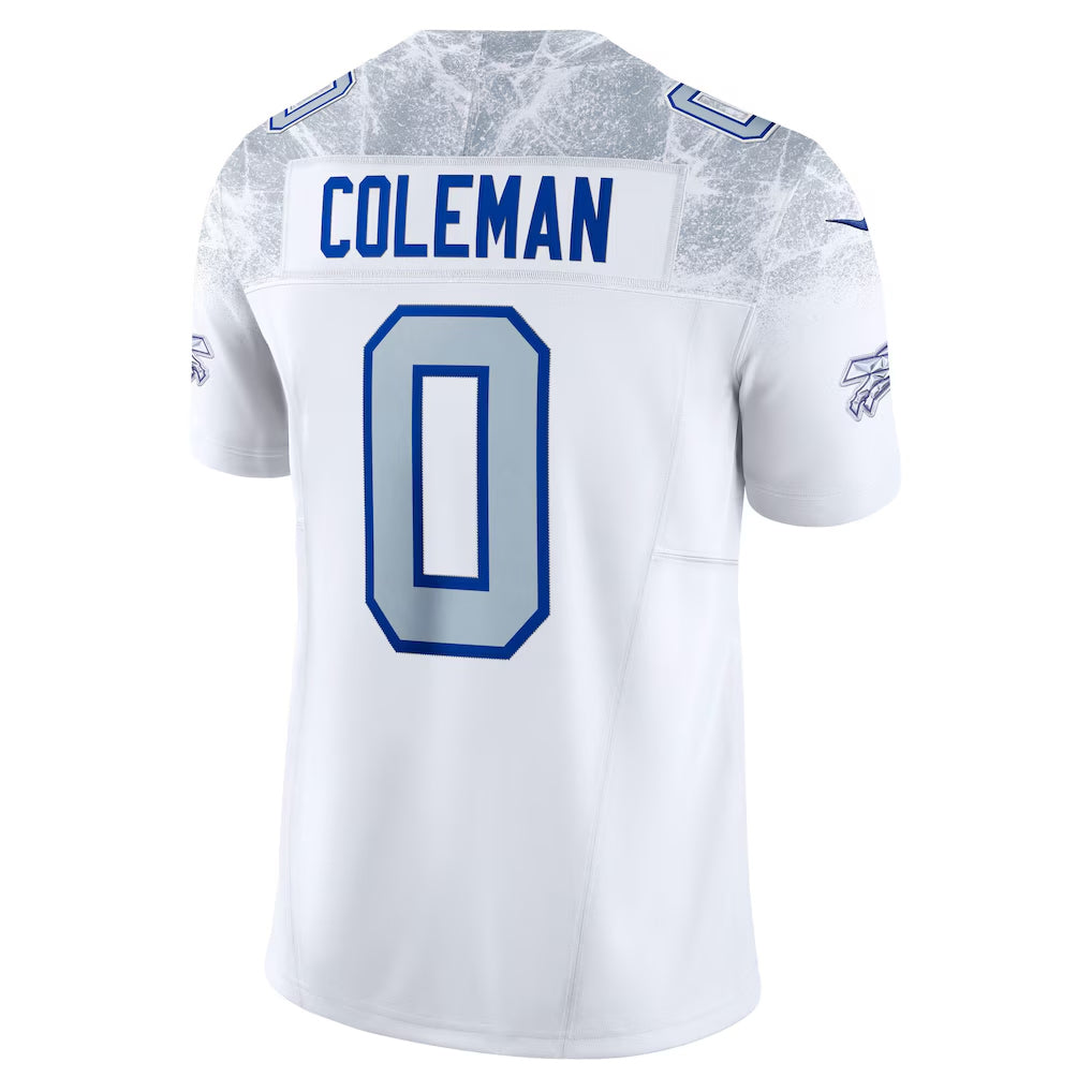 B.Bills #0 Keon Coleman Player White Rivalries Collection Limited Game Gdoa Stitched Jerseys