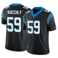C.Panthers #59 Luke Kuechly Player Black Vapor F.U.S.E. Limited Home Game Gdoa Stitched Jerseys