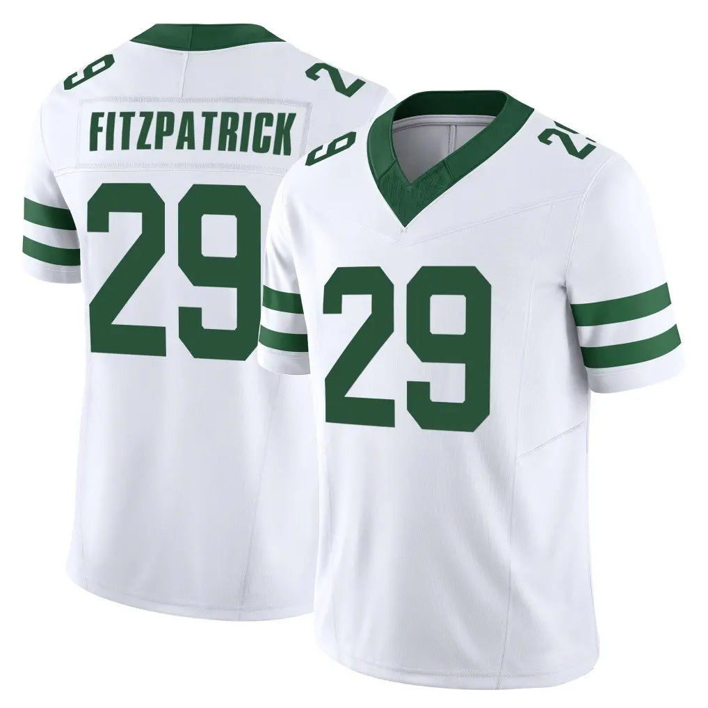 NY.Jets #29 Minkah Fitzpatrick Player White Legacy Limited Vapor F.U.S.E. Home Game Gdoa Stitched Jerseys