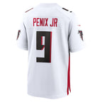 A.Falcons #9 Michael Penix Jr. Player White Home Game Gdoa Stitched Jerseys