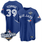 T.Blue Jays #39 Trey Yesavage Player Royal 2025 World Series Limited All Fdoa Stitched Jerseys