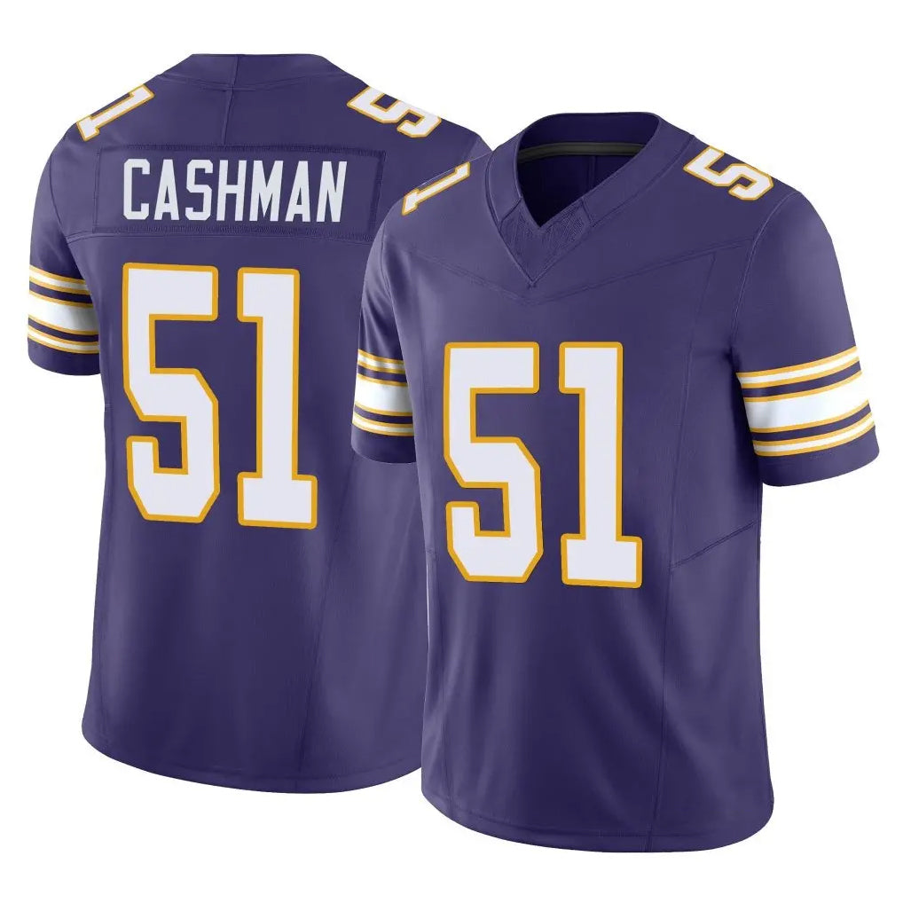 M.Vikings #51 Blake Cashman Player Purple Limited Classic Vapor F.U.S.E. Home Game Gdoa Stitched Jerseys