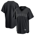 LA.Angels ## Angels Blank Player Black Pitch Fashion T-shirt Fdoa Stitched Jerseys
