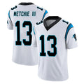 C.Panthers #13 John Metchie III Player White Vapor Untouchable Limited Game Gdoa Stitched Jerseys