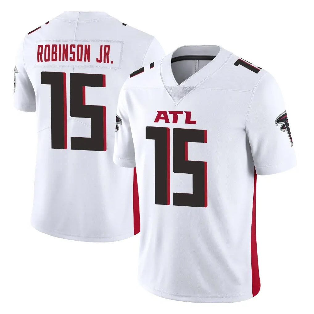 A.Falcons #15 Brian Robinson Player White Vapor Untouchable Limited Home Game Gdoa Stitched Jerseys