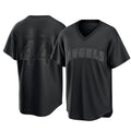LA.Angels #44 Ben Joyce Player Black Pitch Fashion T-shirt Fdoa Stitched Jerseys