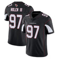 A.Cardinals #97 Walter Nolen III Player Black Vapor Limited Home Game Gdoa Stitched Jerseys