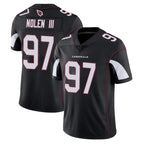 A.Cardinals #97 Walter Nolen III Player Black Vapor Limited Home Game Gdoa Stitched Jerseys