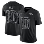 D.Broncos #10 Bo Nix Player Black Limited 2026 Salute to Service Home Game Gdoa Stitched Jerseys