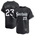 C.White Sox #23 Andrew Benintendi Player Black City Connect Limited Home Gdoa Stitched Jerseys