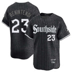 C.White Sox #23 Andrew Benintendi Player Black City Connect Limited Home Gdoa Stitched Jerseys