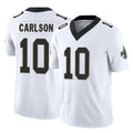 NO.Saints #10 Daniel Carlson Player White Limited Vapor F.U.S.E. Home Game Gdoa Stitched Jerseys
