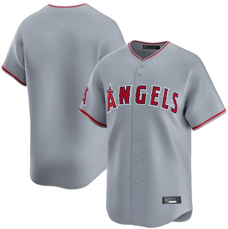 LA.Angels ## Angels Blank Player Gray Home Limited Fdoa Stitched Jerseys